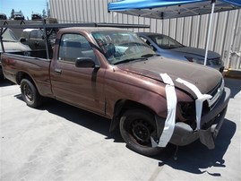 1998 TOYOTA TACOMA 2DOOR BROWN 2.4 AT 2WD Z20106